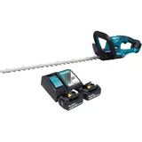 Makita DUH 607 RT2 Akku Heckenschere 18 V 60 cm + 2x Akku 5,0 Ah + Ladegerät