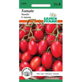 Samen Pfann G878 Tomate Mini-San Marzano Ravello Tomatensamen