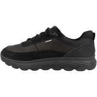 GEOX Herren Spherica U Sneakers, Black 01, 44 EU