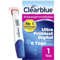 Clearblue Schwangerschaftstest Ultra Frühtest Digital 1 St Test