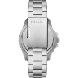 Fossil FOSSIL BLUE GMT silber