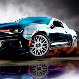 Auto-Style J-Tec Radzierblenden Orden R 16-Zoll Chrom