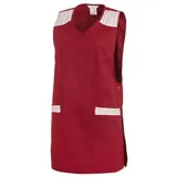 Leiber Überwurfschürze Damen bordeaux,
