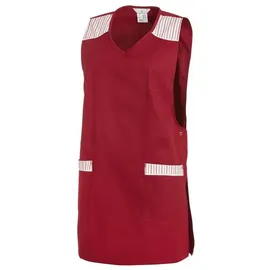 Leiber Überwurfschürze Damen bordeaux,