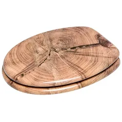 Sanilo WC-Sitz, BxL: 37,7 x 47 cm, Old Tree - braun