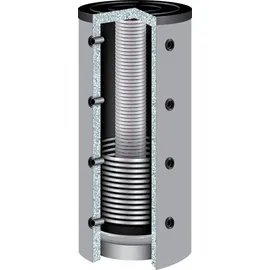 TWL Technologie 1000 Liter TWL Hygienespeicher 90° KER-1000 1 Wärmetauscher 100mm Isolierung