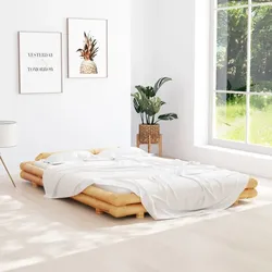 Bambusbett 140x200 cm