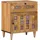 vidaXL Nachtschrank Natur 50 x 33 x 60 cm Beige