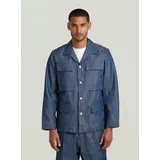 G-Star 4 Pocket Overshirt dunkelblau L
