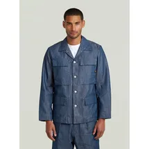 G-Star 4 Pocket Overshirt dunkelblau L