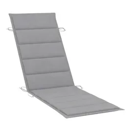 vidaXL Sonnenliegen 2 Stk. mit Auflagen Massivholz Akazie