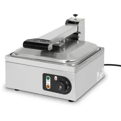 VERTES Gastro Toaster 9 Scheiben, 2200W, Edelstahl, Aluminium-Heizplatten, Krümelfach, bis 300°C