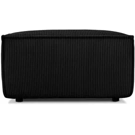 Konsimo Hocker Napi 83 x 45 x 83 cm Schwarz
