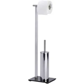 Wenko WC-Garnitur Lava Schwarz