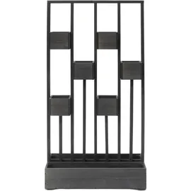 Westmann Pflanzenwand Ulla 90 x 45 x 170 cm Dunkelgrau