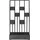 Westmann Pflanzenwand Ulla 90 x 45 x 170 cm Dunkelgrau