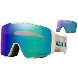 OAKLEY Line Miner Pro M Skibrille (Größe One Size, beige)