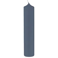 Kopschitz Kerzen 6 Altar Kerzen Pacific Blue Blau/Grau 25 x 6 cm im XXL Format