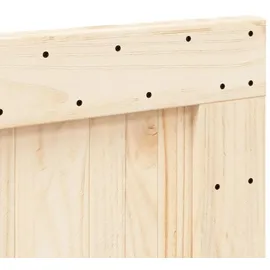 vidaXL Kopfteil 90x104 cm Massivholz Kiefer