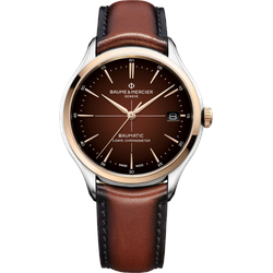 Baume & Mercier Clifton Baumatic 40mm M0A10713 Sonderangebot - braun - 40mm