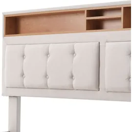 Flieks Polsterbett 160 x 200 cm Beige