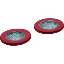 Grohe 07264 Abflusssieb Rot/Silber