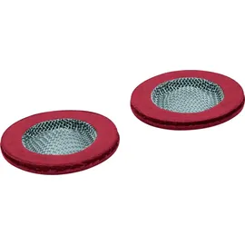 Grohe 07264 Abflusssieb Rot/Silber