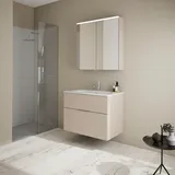 Burgbad Eqio 82 cm lichtgrau matt