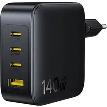 Baseus EnerFill FH11 Netzladegerät 140W Wall Charger 3xUSB-C - Schwarz