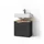 livinity® Waschbeckenunterschrank Timavo 60 x 57,5 x 35 cm Anthrazit