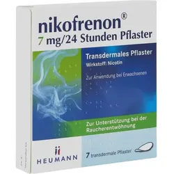 NIKOFRENON 7 mg/24 Stunden Pflaster transdermal 7 St