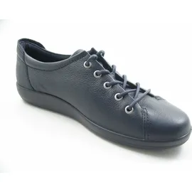 ECCO Soft 2.0 Hohe Sneaker Trainer, Marine, 39