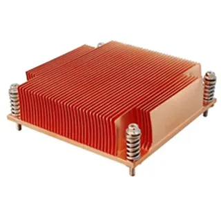 Inter-Tech K-129 Prozessor Kühlkörper/Radiator Kupfer