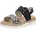 remonte Plateausandale Damen Schwarz 39