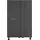 laundreezy Eckschrank 100 x 162 x 68 cm Grau