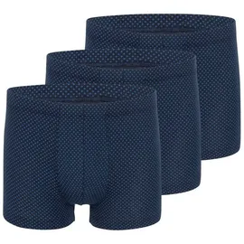 SCHIESSER Retro Short / Pant blau 3XL 3er Pack