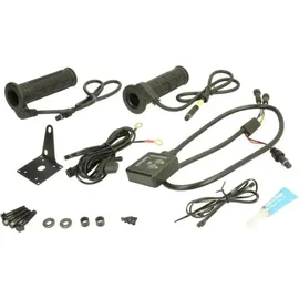 Oxford Evo Adventure Heizgriffe Hotgrips, beheizbare Fahrradgriffe, schwarz