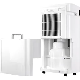 Tronitechnik TroniTechnik® Luftentfeuchter TT-EF 04.1, WiFi steuerbar, 20 l/24h, 5,5 l Tank, Kompressor, Auto-Swing, Timer, Farb-LED, Ionisator, für Räume bis 30 m2