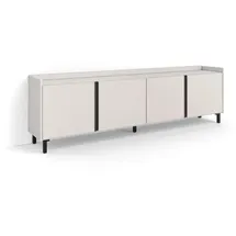 SKRAUT HOME Lowboard 207x61x35 cm Beige Holzwerkstoff