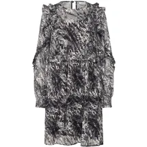 Kaffe Kleid Blusenkleid Schwarz 42