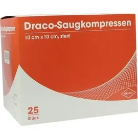 dr. ausbüttel gmbh & co. kg Saugkompressen steril 10 x 10 cm 25 St.