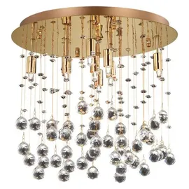 Ideal Lux Moonlight 8 G9 gold