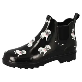 Beck Möpse Damen Schwarz 39