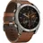 51 mm sapphire, graphit / titanium titan mit QuickFit Leder-Armband 26 mm