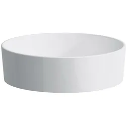 LAUFEN Kartell Waschtisch-Schale mit 42 cm Durchmesser H8123310001121, Badkeramik, weiß