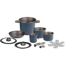 Brunner Torralta Topfset, blau, 7-teilig, Ø20cm