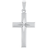 amor Anhänger Set Unisex, 925 Sterling Silber Kreuz (1-tlg)