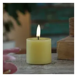 uYuni LED Mini Kerze Thea 4,5 cm gelb