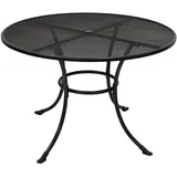 FRG Gartentisch Ø 110 x 17 cm Grau