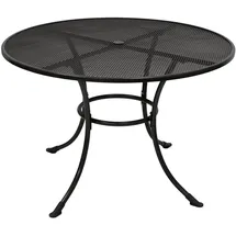 FRG Gartentisch Ø 110 x 17 cm Grau